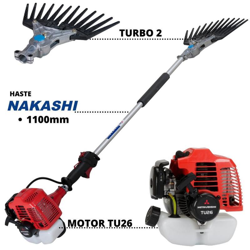 Derriçadeira Profissional Nakashi DL262MT2 Com Motor Mitsubishi